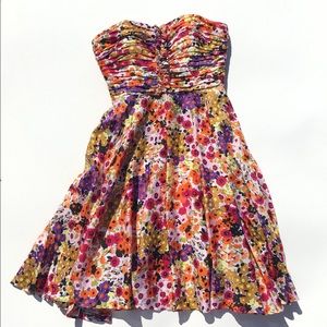 Donna Morgan Flower Print Dress